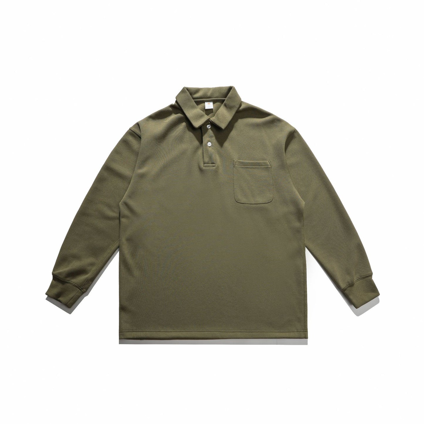New Autumn Drop Shoulder Polo Shirt