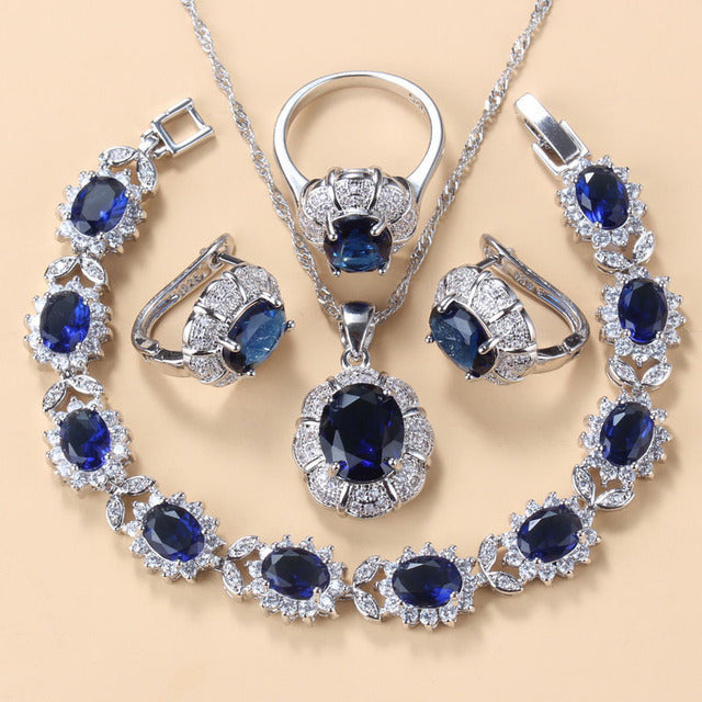 Earrings Necklace And Ring