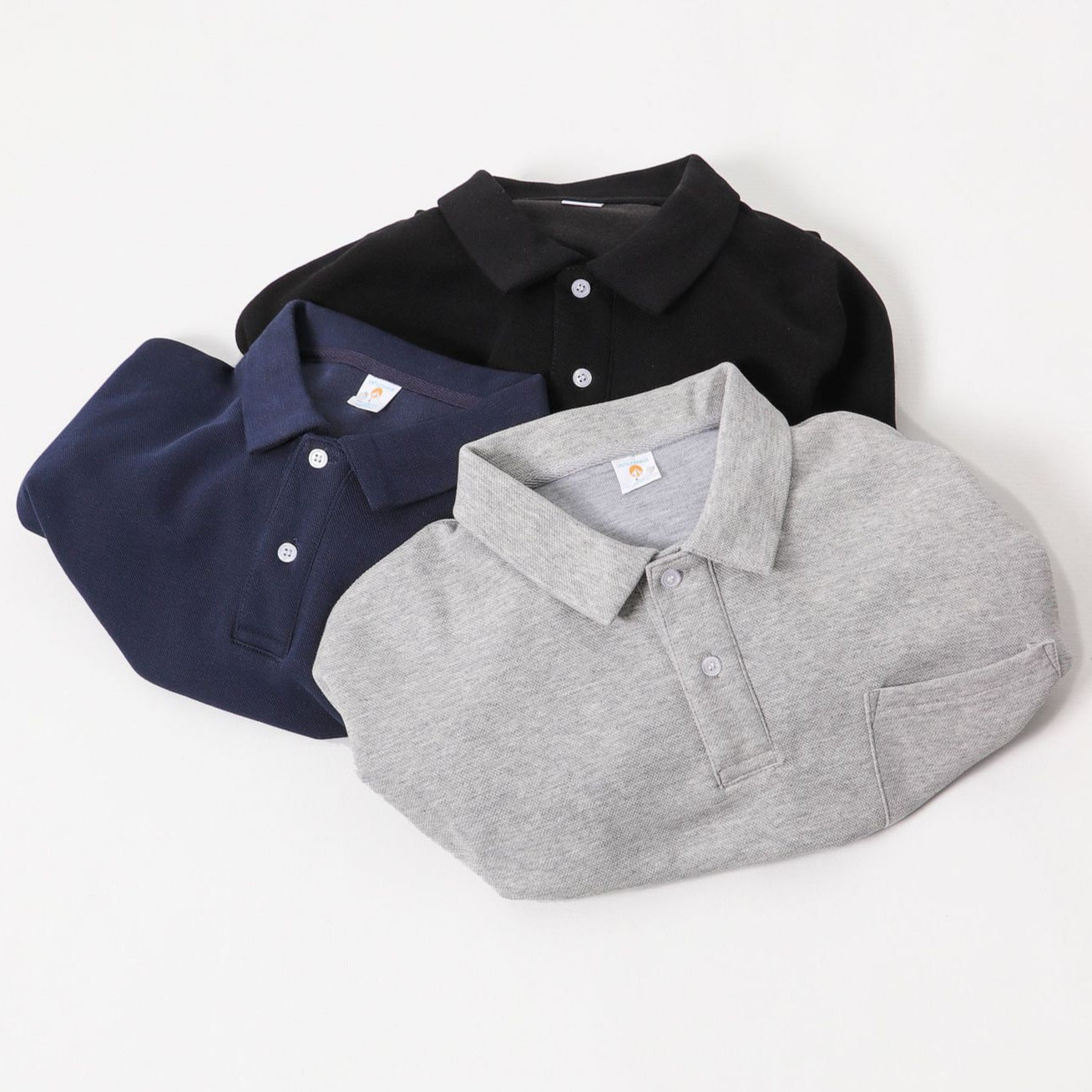 New Autumn Drop Shoulder Polo Shirt